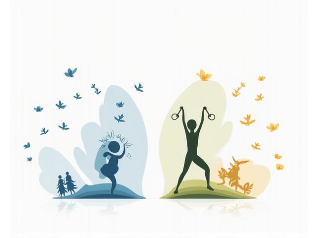 Infographic comparing traditional high-impact exercise with low-impact longevity training