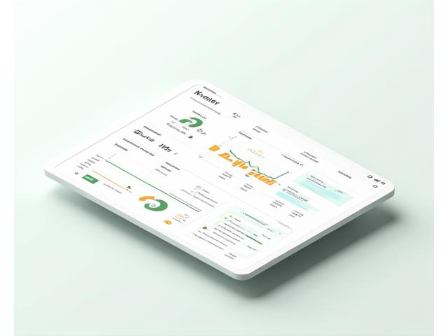 Analytics dashboard showing various charts and graphs representing habit progress over time