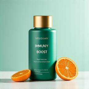 Bottle of Veridian Vitality Immunity Boost supplements