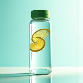 Smart water bottle with tracking features